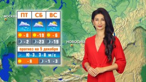 Прогноз погоды на 5 декабря в Новосибирске