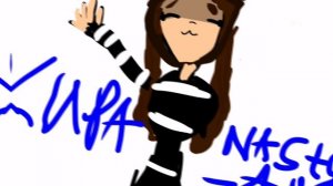 арт моего персонажа Киры