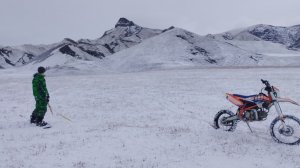 Зимой в горах