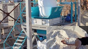 ДК-470-1100 дробилка комков соли в Биг Бэгах | с тельфером и разрывателем Биг-Бэга