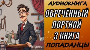 АУДИОКНИГА. ПОПАДАНЦЫ "ОБРЕЧЁННЫЙ ПОРТНОЙ 3" 3 КНИГА