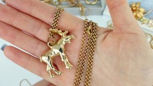 40.2 Распаковка базовых винтажных украшений на каждый день и неизвестная французская брошь