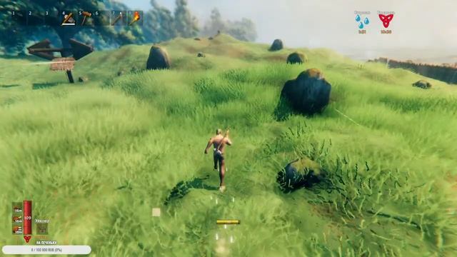 Valheim - #11 Сбор ресурсов, строительство нового дома.