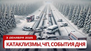 Новости Сегодня 03.12.2025 - Катаклизмы, ЧП, События дня | США Китай Индия Россия  Европа