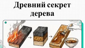 Учёные подтвердили: древний способ защиты дерева оказался эффективнее всех современных пропиток