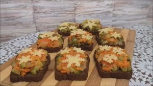 Бюджетная ЗАКУСКА за КОПЕЙКИ. Закуски на праздничный стол, Новый Год, новогодний стол