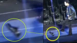 ДИМАШ СКИНУЛ БОТИНКИ  НА СЦЕНЕ