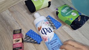 Покупки из разных магазинов .