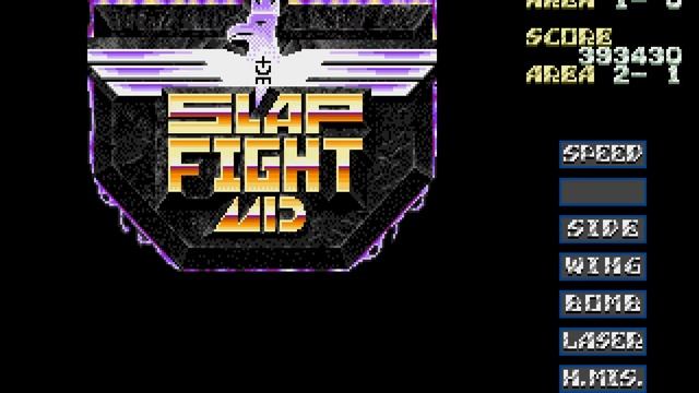 Slap Fight MD (1993) [Sega Mega Drive]