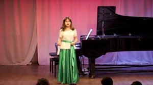 12 Д. Бортнянский, Ария Саншетты из оперы «Сын - соперник», исп. Бехтемырова Ульяна