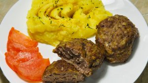 Сочные котлеты из говядины в духовке. Котлеты получаются сочные и вкусные.