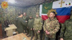 Апти Алаудинов "АХМАТ". Награждение отличившихся бойцов батальона "Шрама"