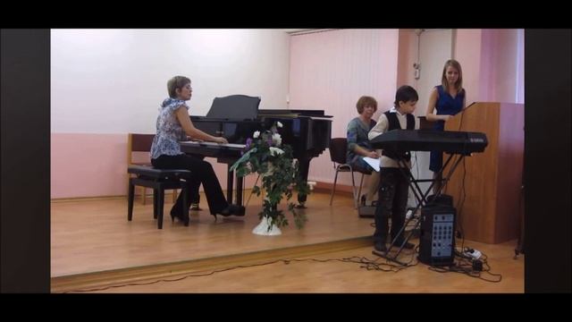 Фантазия на тему Э. Артемьева, фортепиано + синтезатор