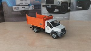 Обзор модели Газон NEXT, САЗ-2507 масштаб 1:43, "Наш автопром".
