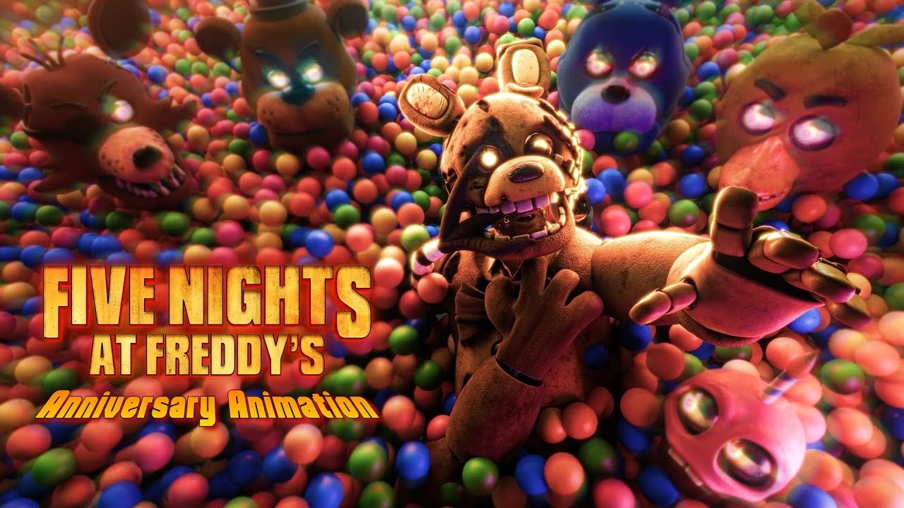 FNAF Movie 2nd Anniversary | Music Animation | смотреть онлайн