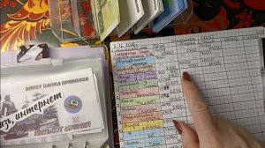 #39 РАСПРЕДЕЛЕНИЕ БЮДЖЕТА ПО КОНВЕРТАМ,ОТПУСКНЫЕ 57400рублей.