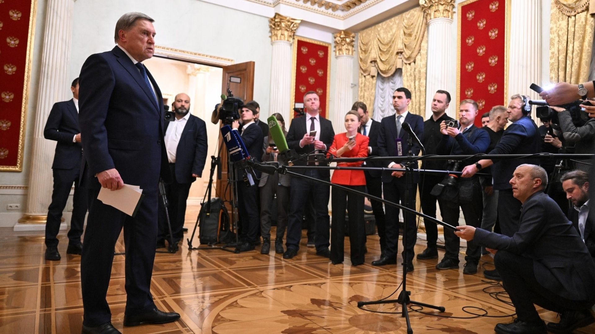 Итоги переговоров Путина с Уиткоффом и Кушнером. Главные заявления Ушакова смотреть онлайн