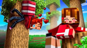 Муравей Джей Джей шпионит за сестрой Джей Джей в ЛЕСУ？! История любви - Анимация для Майнкрафт