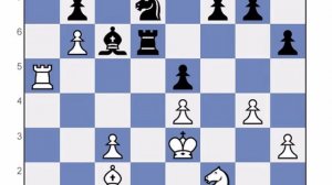 Карпов получает худшую позицию, однако удается гениально перехитрить сильного гроссмейстера Тукмаков