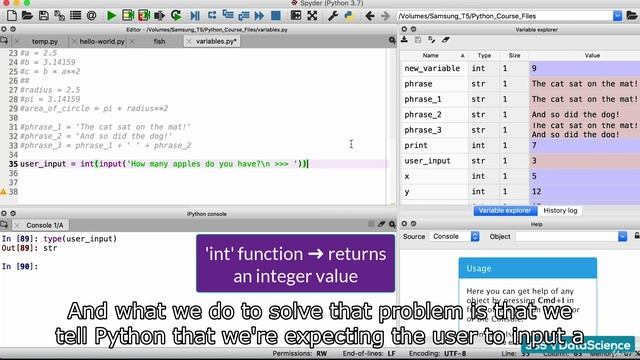 Python for beginers - 04 Variables and strings смотреть онлайн