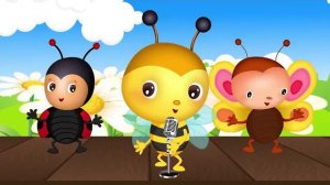 ВЕСЕЛАЯ ПЧЁЛКА ЖУ-ЖУ-ЖУ! ПЕСЕНКА ПРО ВЕСЕЛЫХ НАСЕКОМЫХ! ДЛЯ ДЕТЕЙ И ВСЕЙ СЕМЬИ! УЧИМ ВЕСЕЛЫХ ПЧЁЛ