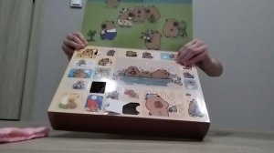 распаковка 4  ячейки адвент календаря