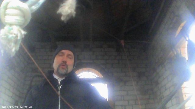 Колокольный звон к началу всенощного бдения  3 декабря 2025