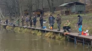 Основной водоём.Поимка Форели