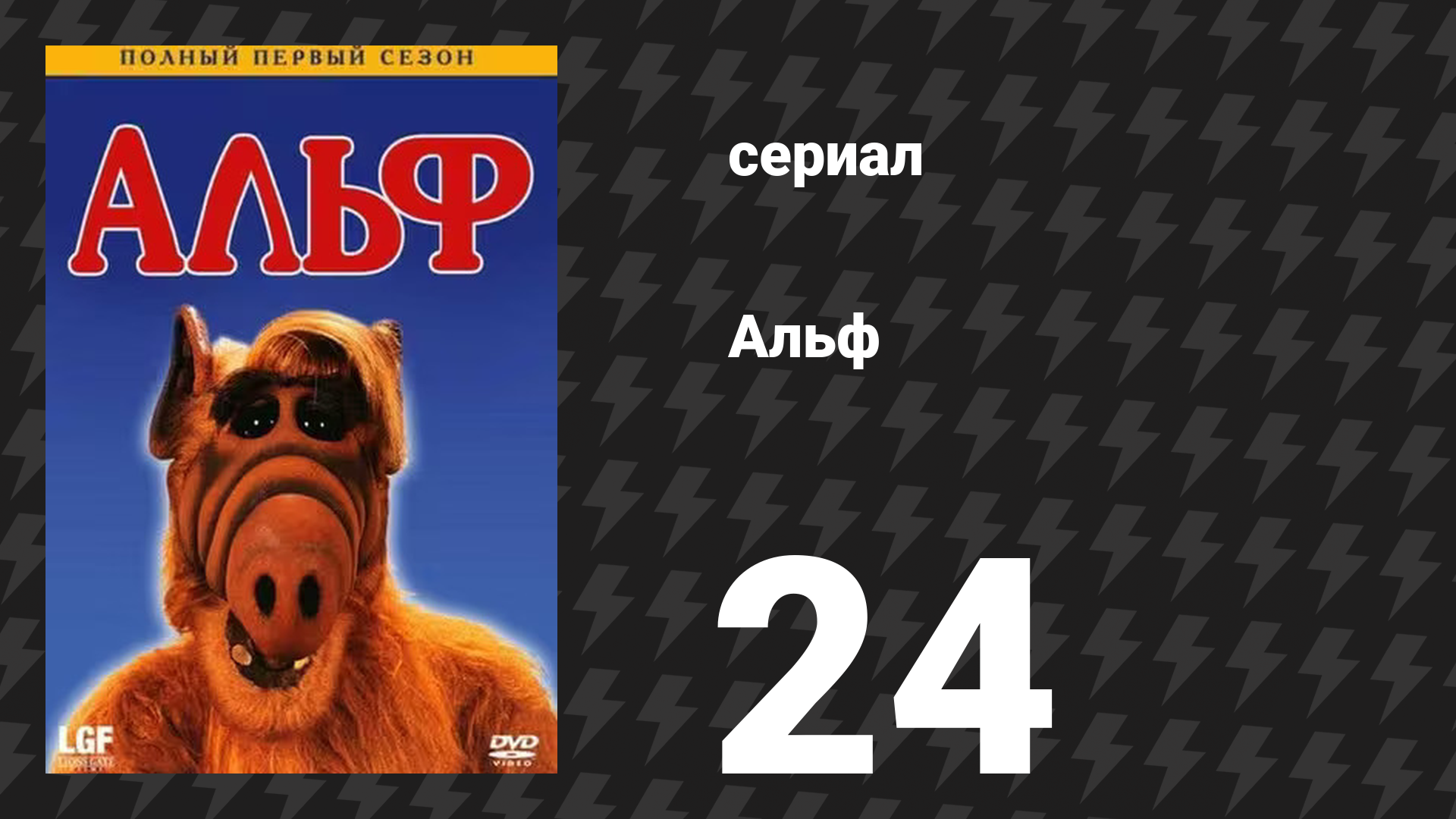 Альф 1 сезон 23 серия «Азартный игрок» (сериал, 1987)