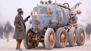 Выставка стимпанк авто