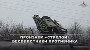 Боевая работа расчета ЗРК «Стрела-10» группировки войск «Центр»