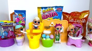 КАК ПРОНЕСТИ ВКУСНЯШКИ🍫🍬😜 В ДЕТСКИЙ САД👶👶👶 Куклы ЛОЛ сюрприз игрушки МУЛЬТИКИ