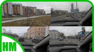 Едем по нашему городу. Посмотрите кусочек нашего областного центра. г.КИРОВ.