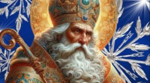 Красивое Поздравление С Днём Николая Чудотворца С Днём Святого Николая! 19 Декабря Никола Зимний!