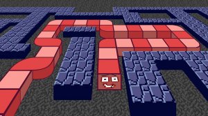 🐍Змейка в гигантском лабиринте Марио!