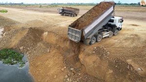 Строительство, засыпка, один из прошлых объектов