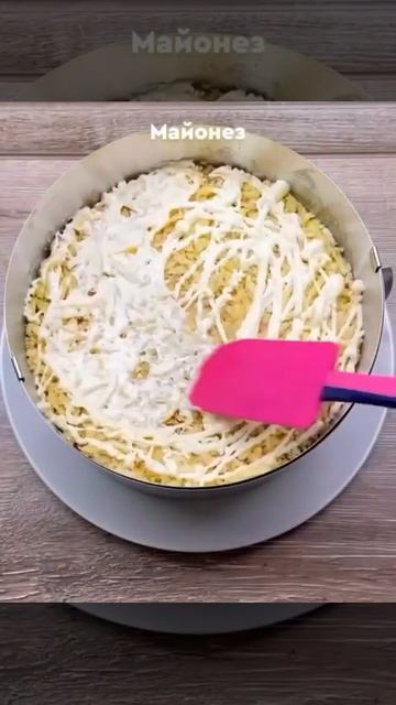 🥙 Вкусный новогодний салатик "часы"