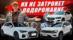 AUDI, BMW и VOLKSWAGEN, которые не подорожали от нового утильсбора. ТОП-5 лучших моделей.
