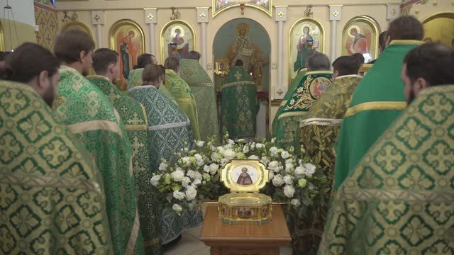 Во Владимир прибыл ковчег с частицей мощей преподобного Сергия Радонежского