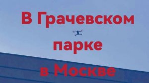 Дрон в Грачевском парке сегодня  2 декабря: многие испугались 👀