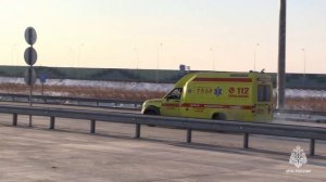 Межведомственное учение на региональной трассе прошло в пригороде Хабаровска