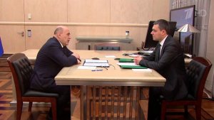 Михаил Мишустин провел встречу с главой Рослесхоза Иваном Советниковым.