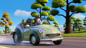 Летающие машинки мультфильм