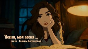 "Песня, моя песня " - стихи Галины Багрецовой