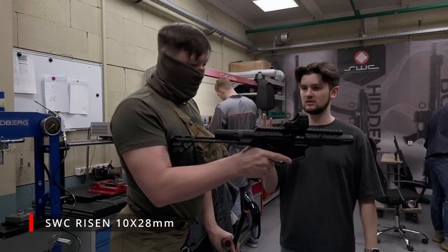 Снайпер ПРОМЕТЕЙ на производстве SWC  Тест SWC TITAN