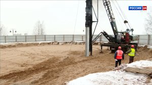 Начался основной этап строительства храма Феодоровской иконы Божией Матери