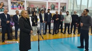 В Махачкале в центре волейбола стадиона Труд  прошло чествование тхэквондистов