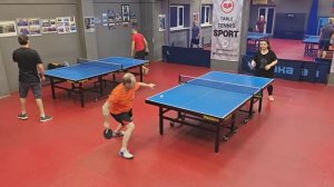 Чирков А. (758) - Нельсон Д. (651) 18.11 настольный теннис 400+ турнир Санкт-Петербург