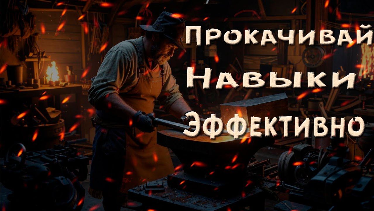 Как прокачать Эффективно навыки?