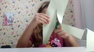 делаю дракона из бумаги часть 1